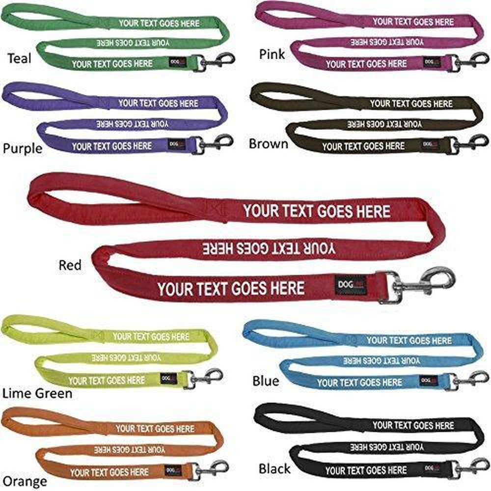 Comfort Microfiber Flat Dog Leash Dog Leashes Dogline