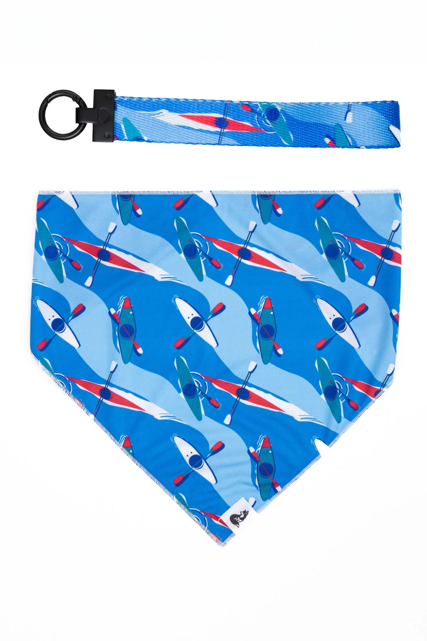 K9 Kayak Dog Bandana & Matching Keychain XL bandana Aria the Fox