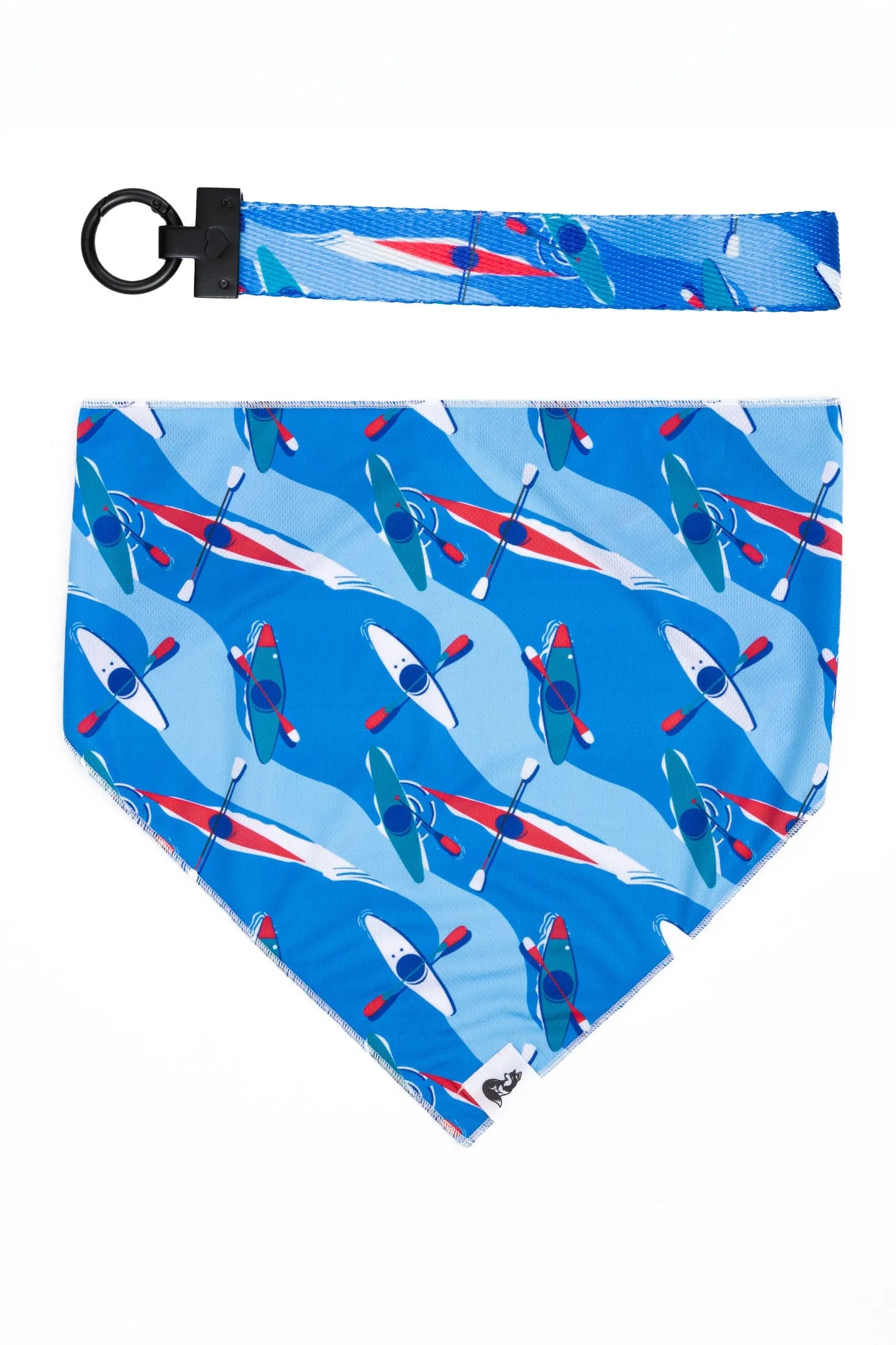 K9 Kayak Dog Bandana & Matching Keychain XL bandana Aria the Fox