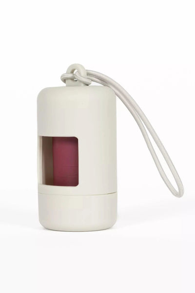 Cloud White Waste Bag Dispenser Pet Waste Bag Dispenser Aria the Fox