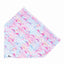Pink and Blue Tribal Dog Bandana & Matching Keychain bandana Aria the Fox