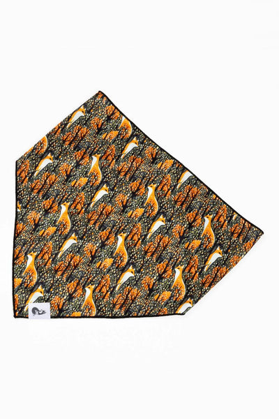 Foxes in Fall Dog Bandana bandana Aria the Fox