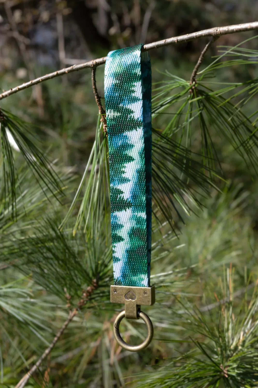 Evergreen Explorer Dog Bandana & Matching Keychain bandana Aria the Fox