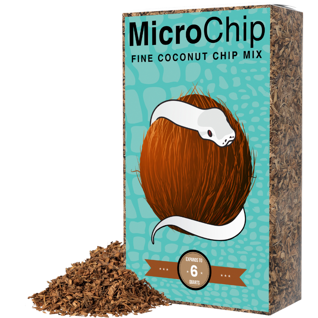 MicroChip Fine Coconut Chip Mix; Ready to Use Substrate ReptiChip LLC