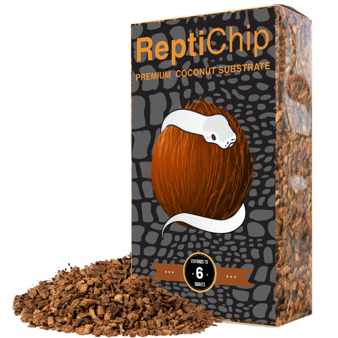 ReptiChip Coarse Coconut Chip Mix; Ready to Use Substrate ReptiChip LLC