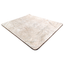 PupProtector™ Summer Short Fur Waterproof Throw Blanket - White with Brown Accents Dog Blanket Paw