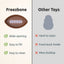 FreezFootball - Tough Enrichment Football Toy Freezbone