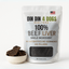 Beef Liver Dog Treats, 5 Ounce Bag, Single Ingredient, High Protein Treat Din Din 4 Dogs