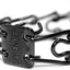 Herm Sprenger Black Stainless Steel Prong Dog Training Collar with Swivel Collars, Prong/Pinch Dog Collars Dogline