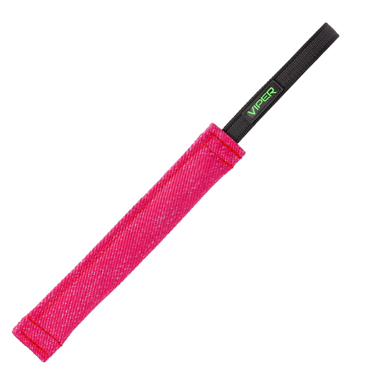Viper French Linen Tug Pink 12in L x 1.5in W Dog Toys Dogline