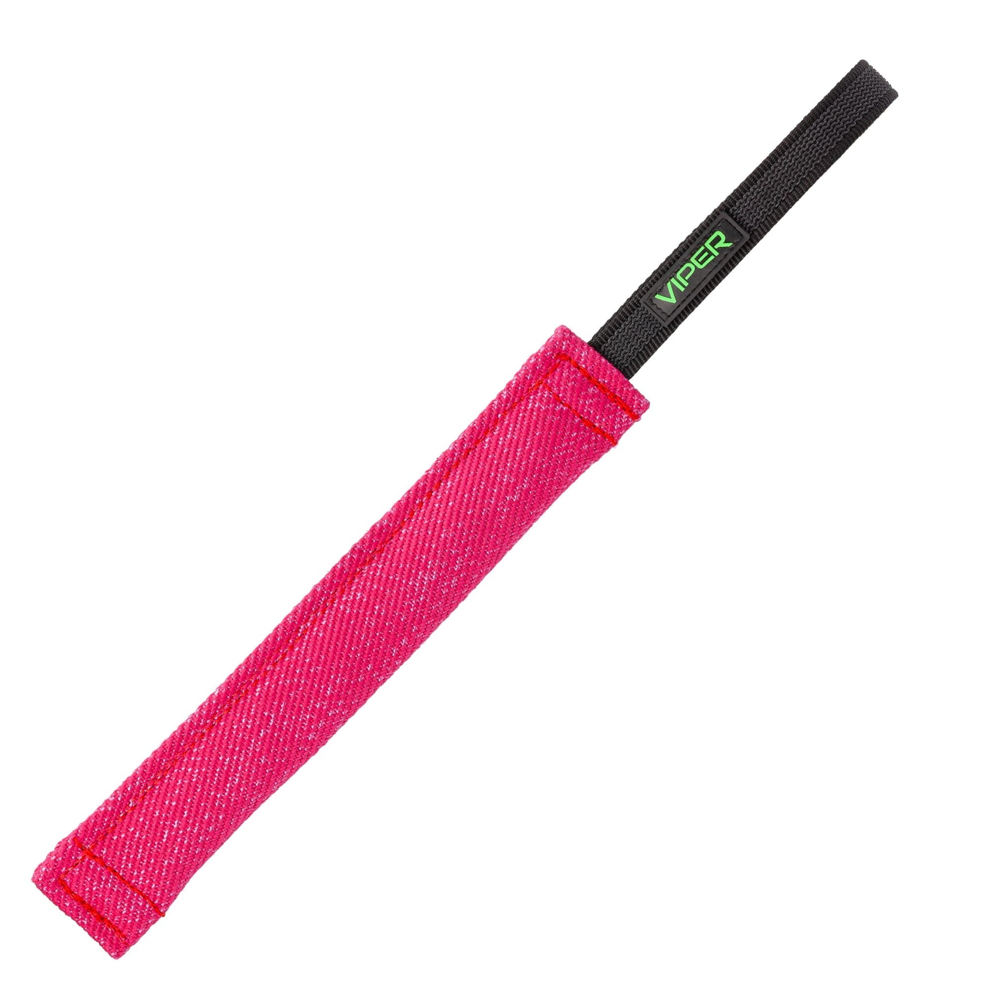 Viper French Linen Tug Pink 12in L x 1.5in W Dog Toys Dogline