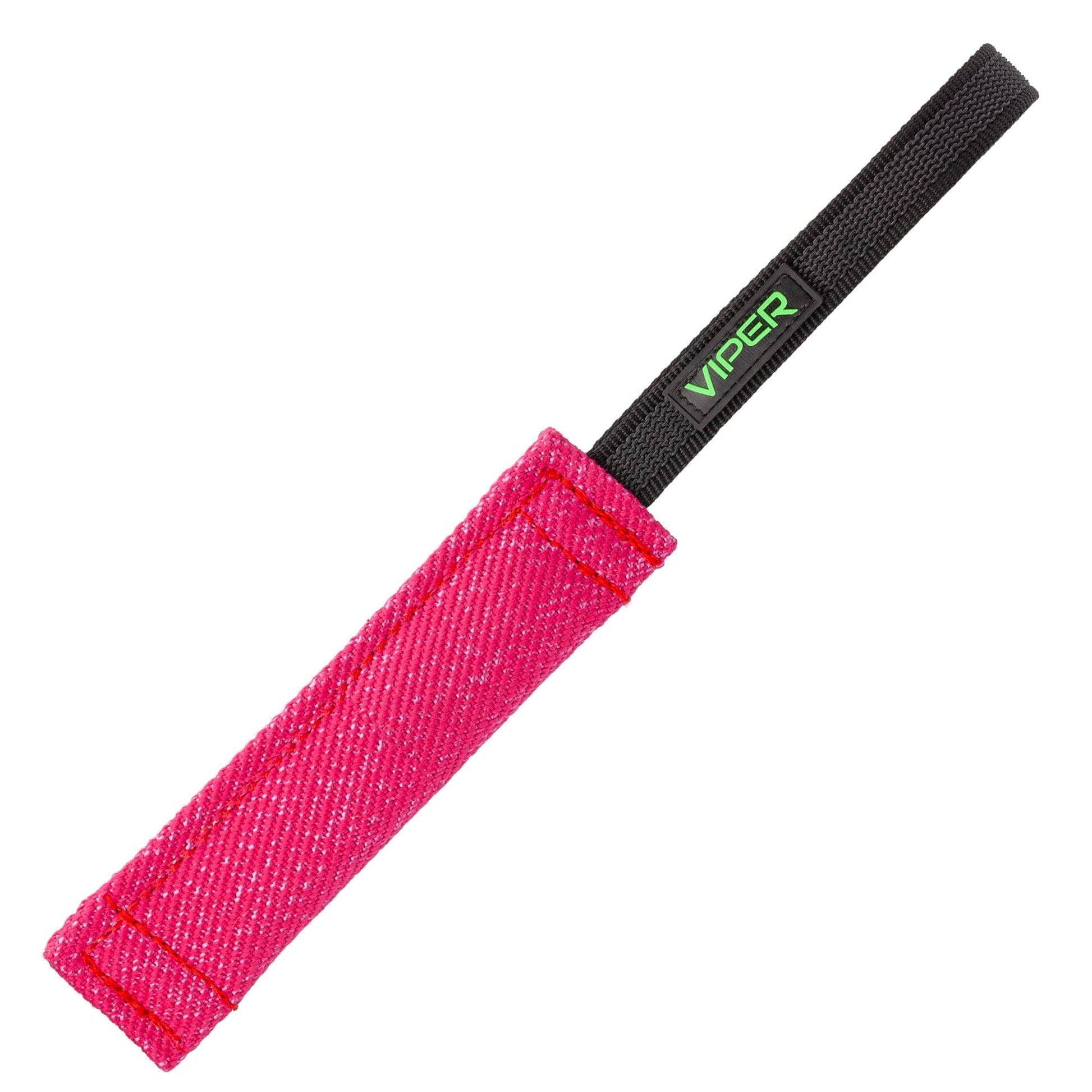 Viper French Linen Tug Pink 8in L x 1.5in W Dog Toys Dogline