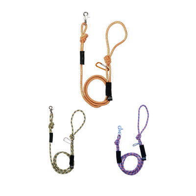 7MM Adventure Kernmantle Rope Dog Leash CLIMBING ROPE LEASH Alpha Pak