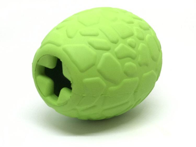 Dinosaur Egg Dog Chew Toy & Treat Dispenser - USA Made | SodaPup Rubber Dog Toys SodaPup/True Dogs, LLC
