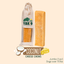 Coconut Cheese Chews for Dogs Jumbo (8oz) 1 pack COCONUT YAK CHEWS Yak9 Chews