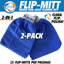 Flipper 2-in-1 Microfiber Aquarium Cleaning Mitt 2 Pack Flipper Accessories Flipper Aquarium Products