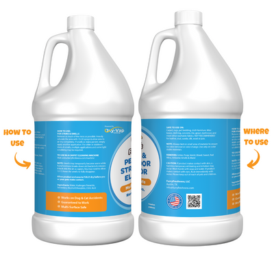 Stain & Odor Eliminator Gallon Options Stain Remover FurryFreshness Premium Stain and Smell Remover
