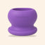 Freezball Dog Chew Toy- Durable Fillable Dog Chew Bone Purple Freezbone