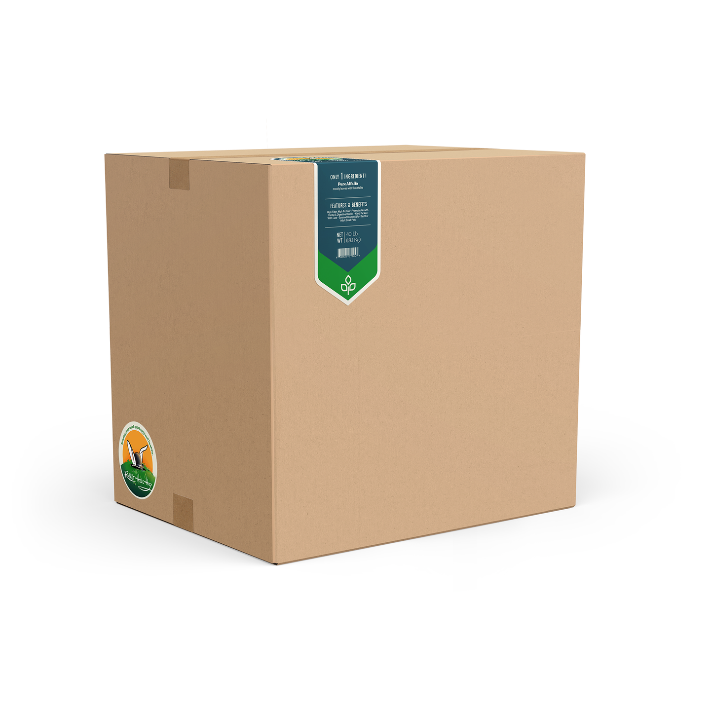 Rabbit Hole Hay Ultra Premium Alfalfa Hay 40 lb Hay Rabbit Hole Hay