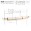 Horizontal Scratching Post for Cats Cat Scratcher Catastrophic Creations