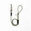7MM Adventure Kernmantle Rope Dog Leash 65in Tan Gold Green CLIMBING ROPE LEASH Alpha Pak
