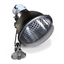 Arcadia Ceramic Reflector Clamp Lamp, Graphite Heating ReptiChip LLC
