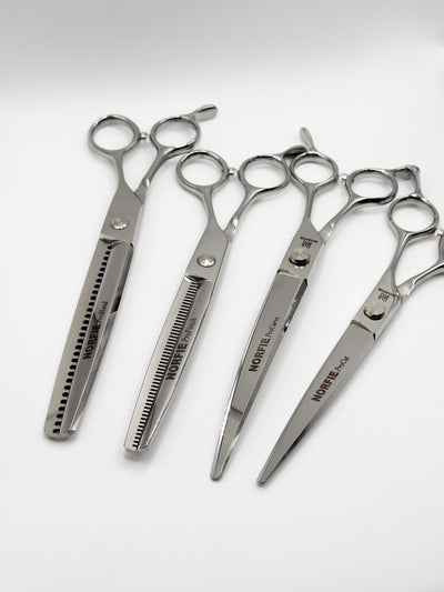 Norfie Pro Series 4-Piece VG10 Grooming Shear Set Scissor Norfie