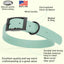 BioThane Waterproof Dog Collar - XS: L 12"-15" x W 5/8" - Black OR Brass Hardware Dog Collars Dogline