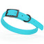 BioThane Waterproof Dog Collar - XS: L 9"-12" x W 1/2" - Black OR Brass Hardware Dog Collars Dogline