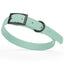Dogline Biothane Waterproof Dog Collar with Black Hardware - Size S (12 to 15 inches) Sage Green Dog Collars Dogline