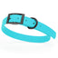 BioThane Waterproof Dog Collar - XS: L 12"-15" x W 5/8" - Black OR Brass Hardware Dog Collars Dogline