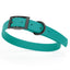 BioThane Waterproof Dog Collar - XS: L 12"-15" x W 5/8" - Black OR Brass Hardware Dog Collars Dogline