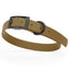 BioThane Waterproof Dog Collar - XS: L 9"-12" x W 1/2" - Black OR Brass Hardware Dog Collars Dogline