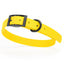 BioThane Waterproof Dog Collar - XS: L 9"-12" x W 1/2" - Black OR Brass Hardware Dog Collars Dogline