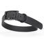 BioThane Waterproof Dog Collar - XS: L 12"-15" x W 5/8" - Black OR Brass Hardware Dog Collars Dogline