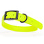 BioThane Waterproof Dog Collar - XS: L 12"-15" x W 5/8" - Black OR Brass Hardware Dog Collars Dogline