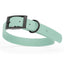 Dogline Biothane Waterproof Dog Collar with Black Hardware - Size L (18 to 22 inches) Sage Green Dog Collars Dogline