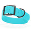 BioThane Waterproof Dog Collar - XS: L 12"-15" x W 5/8" - Black OR Brass Hardware Dog Collars Dogline