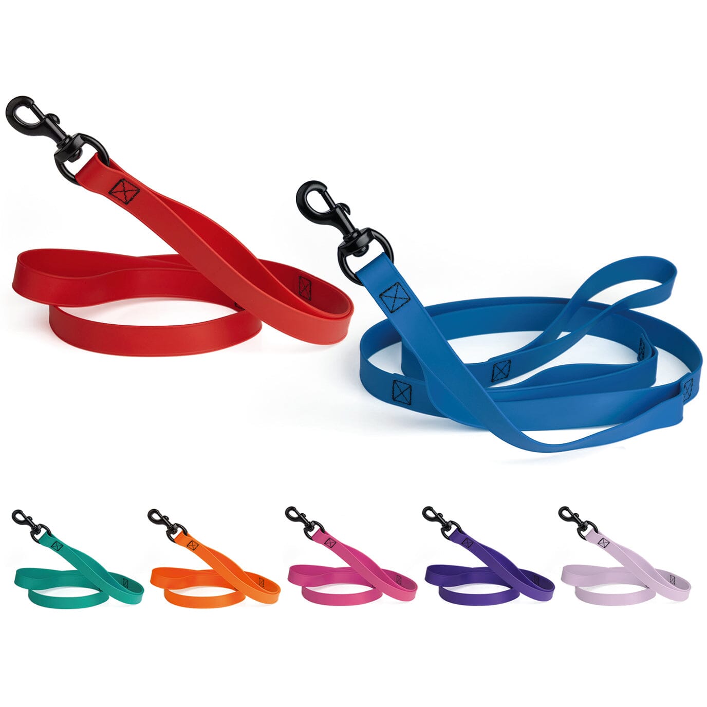 Biothane Waterproof Multi-Handle Dog Leash Dog Leashes Dogline