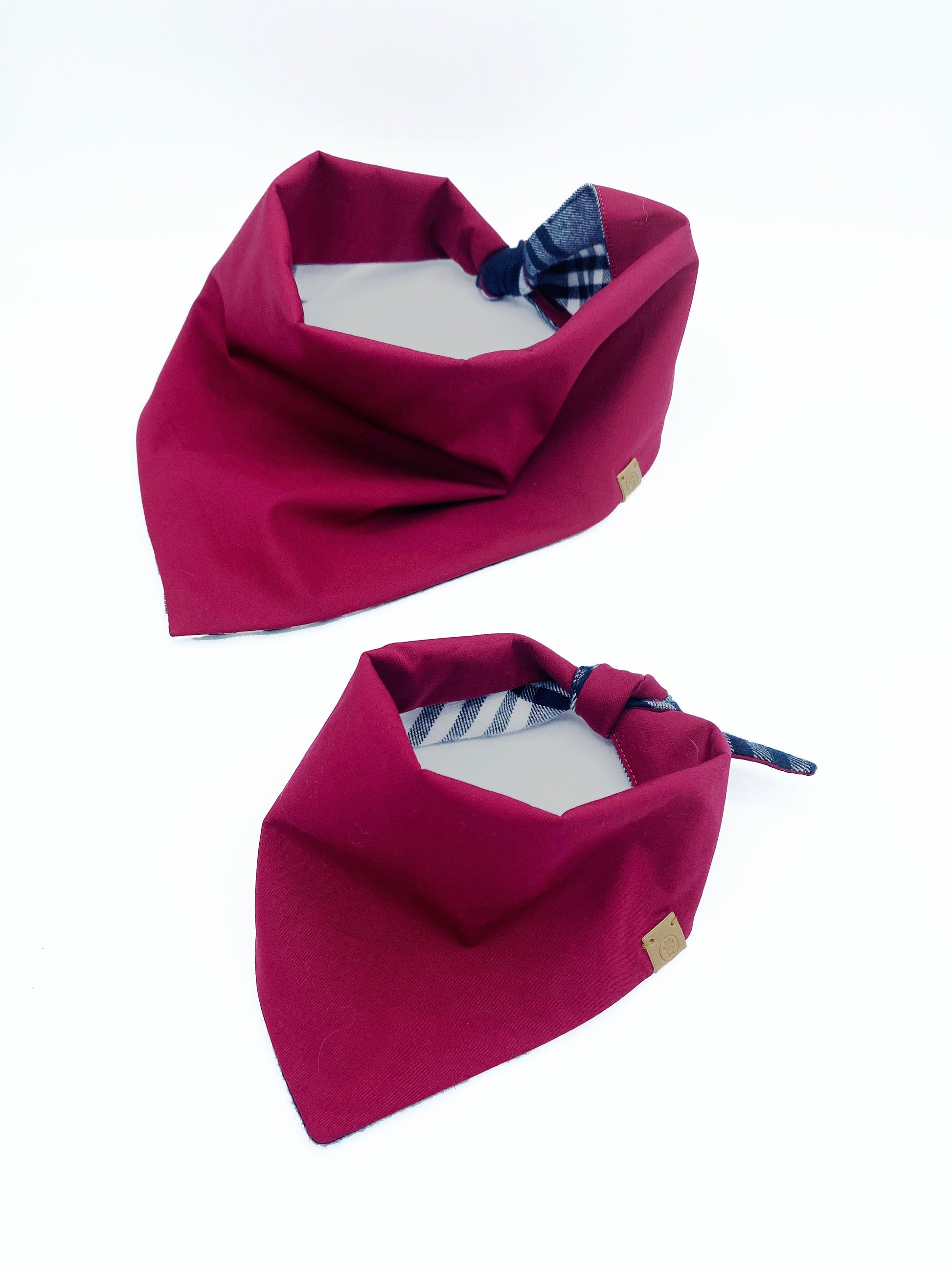 'Bobby' Reversible Pet Bandana BANDANA BESPOKE PAWS