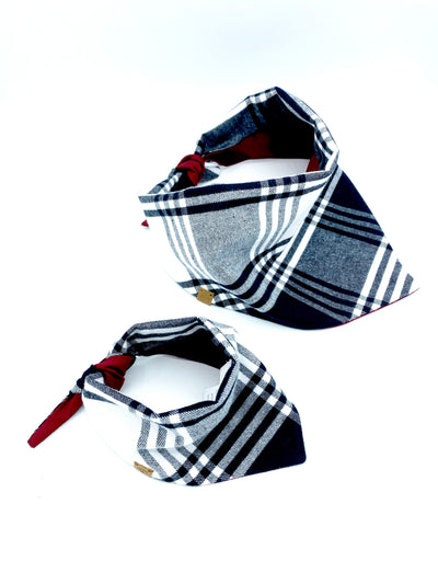 'Bobby' Reversible Pet Bandana BANDANA BESPOKE PAWS