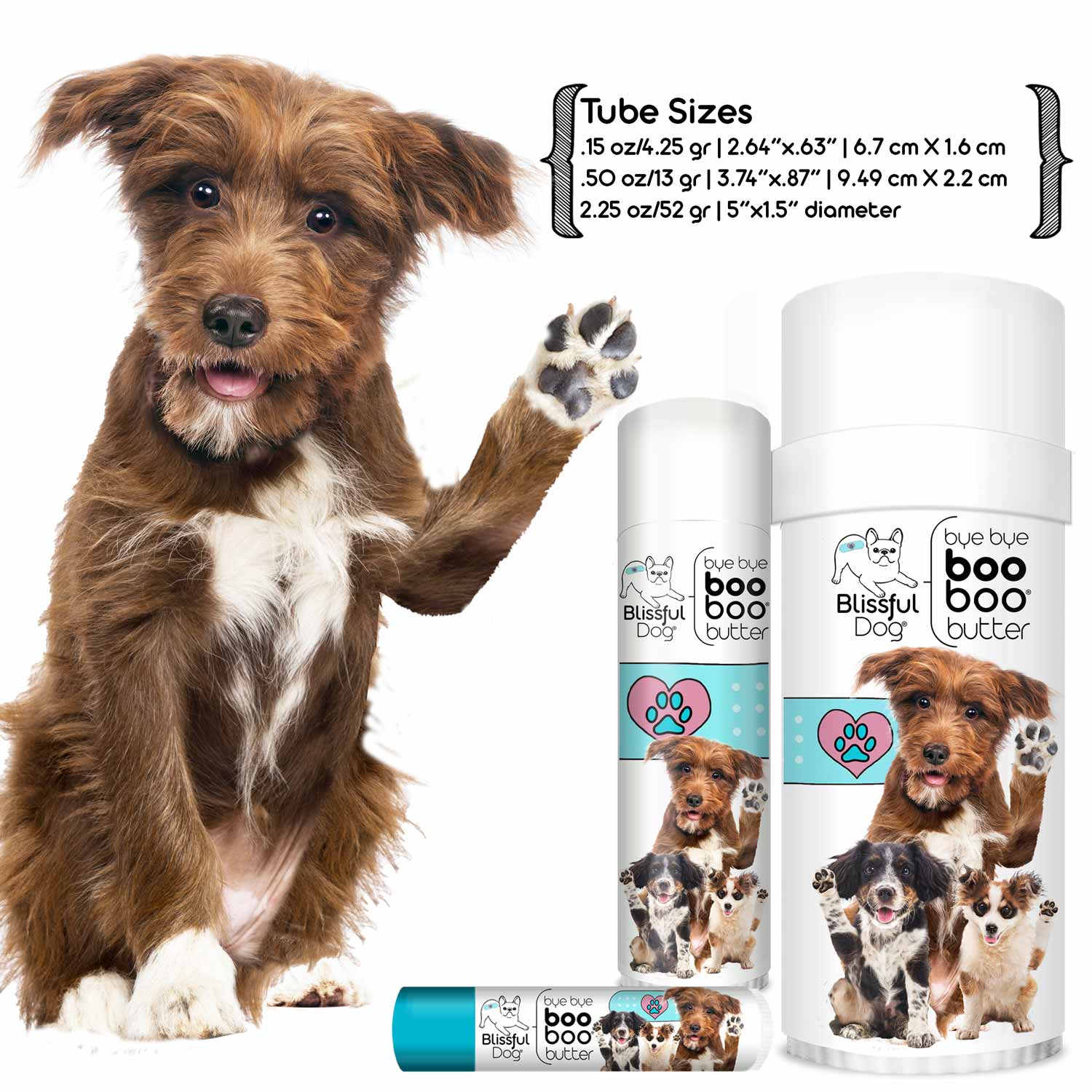 3 Cute Puppies Boo Boo Butter BOO BOO BUTTER The Blissful Dog