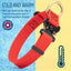 Viper BioThane Dog Collar with Cobra Metal Buckle – Odor Resistant and Waterproof Dog Collars Dogline