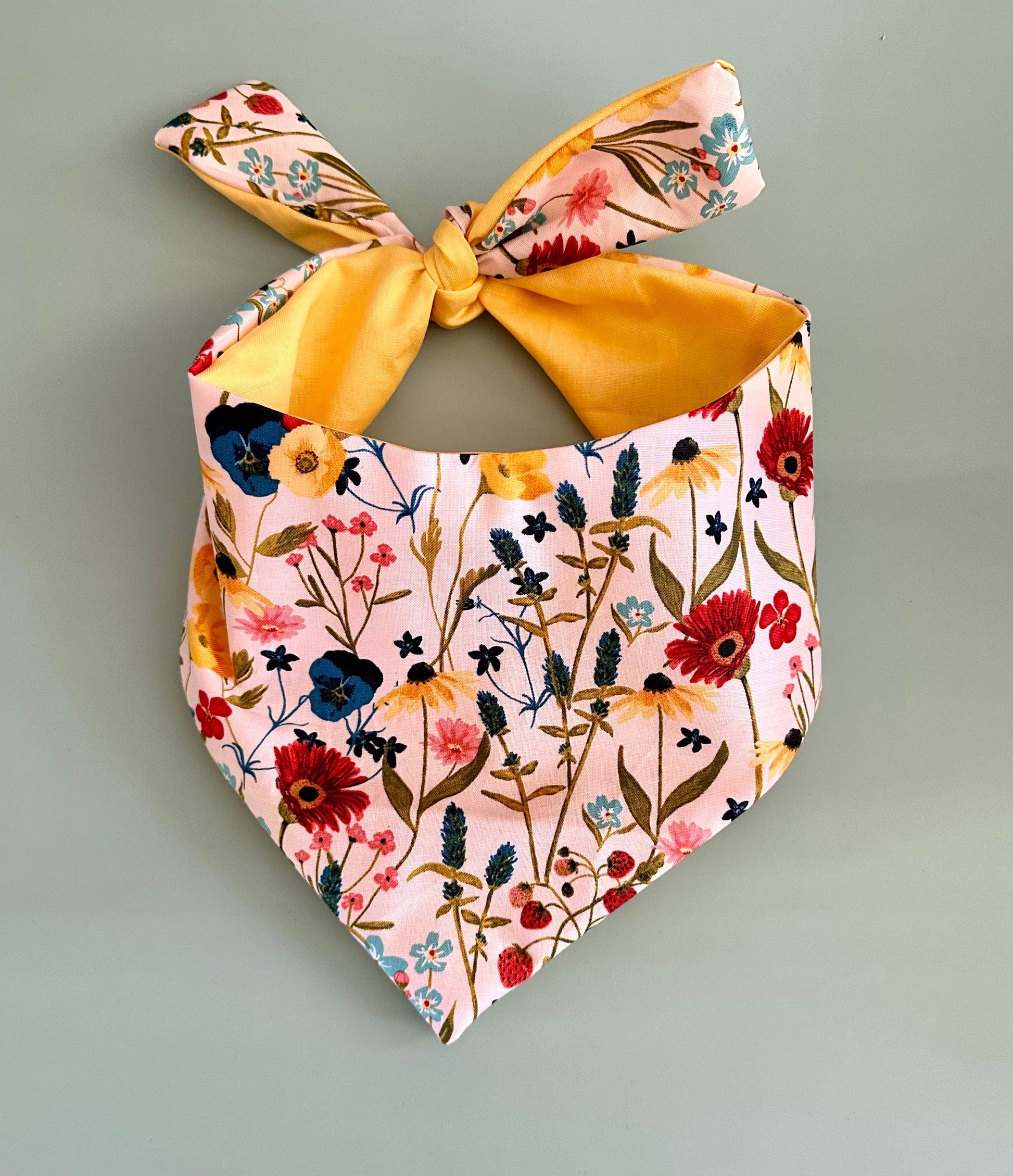 Spring Flowers Dog Bandana New Arrivals Dog Bandana Happy Tails Outfitters