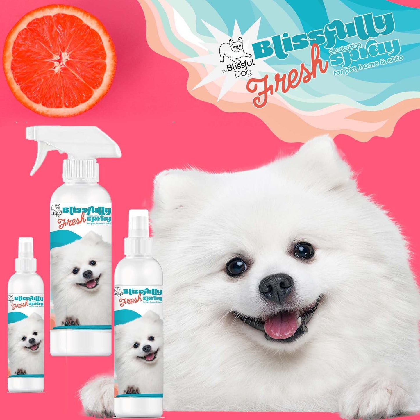 Blissfully Fresh™ Deodorizing Spray COMBO SPRAY The Blissful Dog
