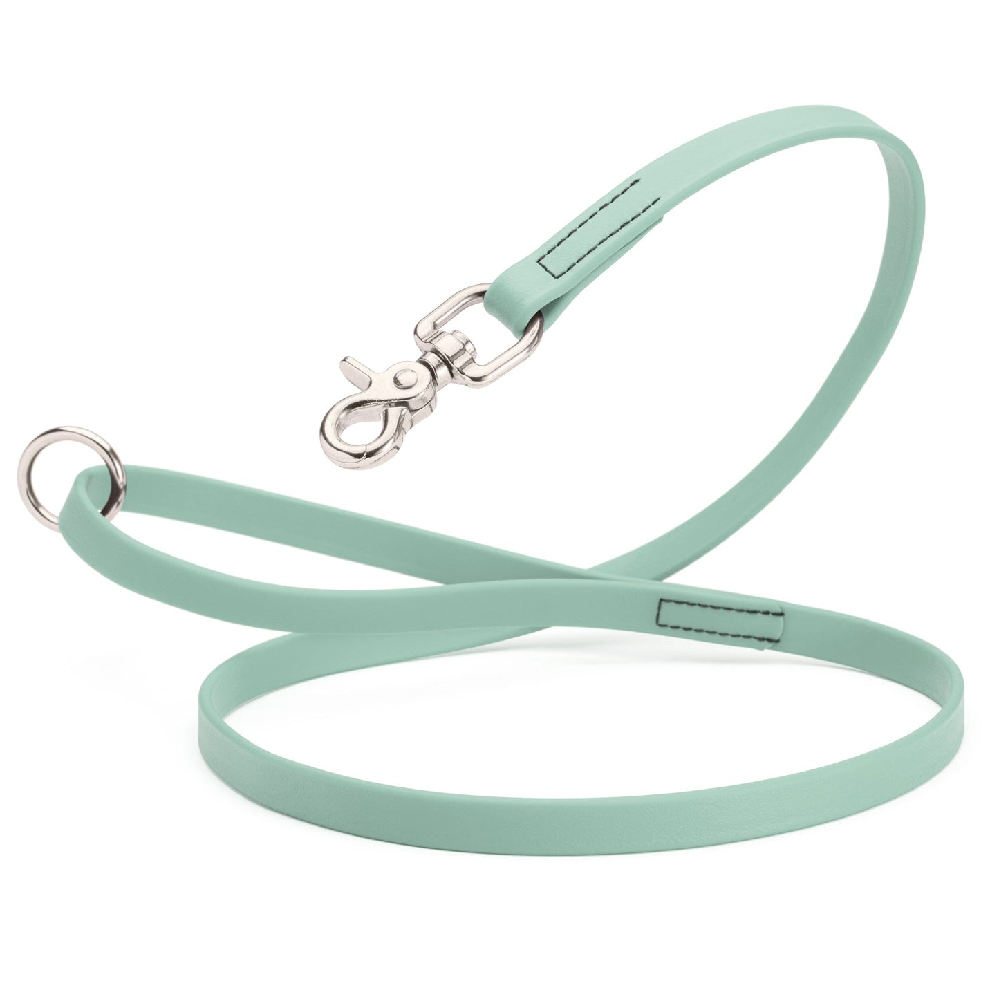 Biothane Dog Leash with Nickel Scissor Snap – 4 FT and 6 FT Sage Green 5 8" Dog Leashes Dogline