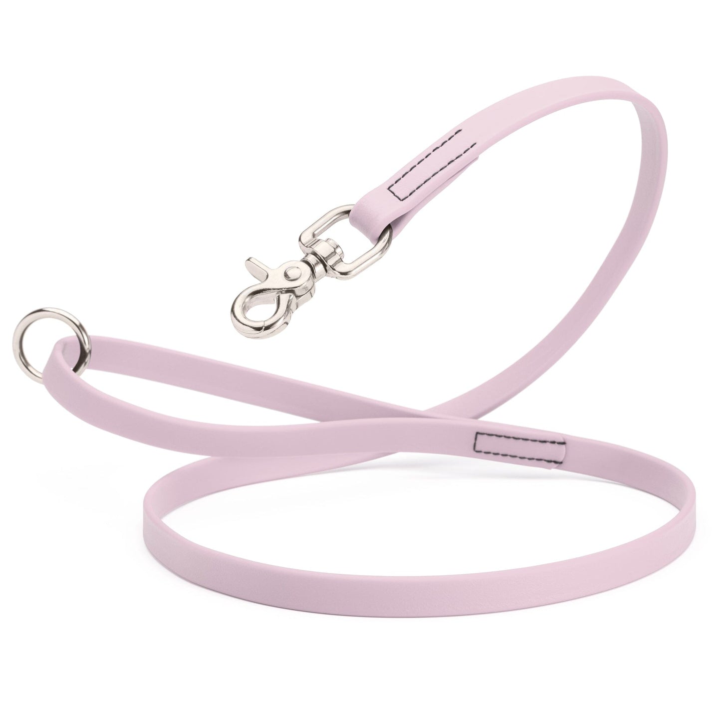 Biothane Dog Leash with Nickel Scissor Snap – 4 FT and 6 FT Pastel Purple 5 8" Dog Leashes Dogline