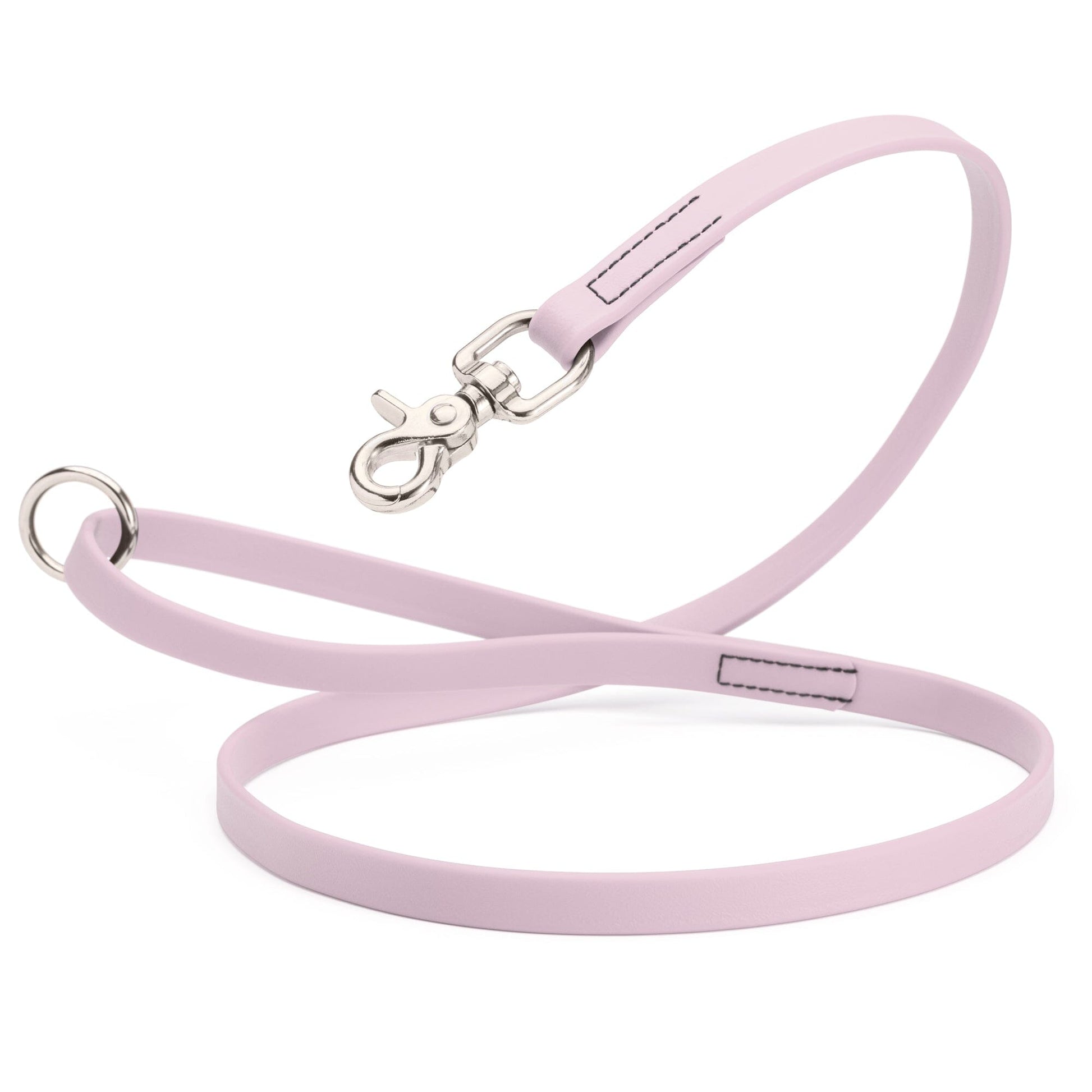Biothane Dog Leash with Nickel Scissor Snap – 4 FT and 6 FT Pastel Purple 5 8" Dog Leashes Dogline