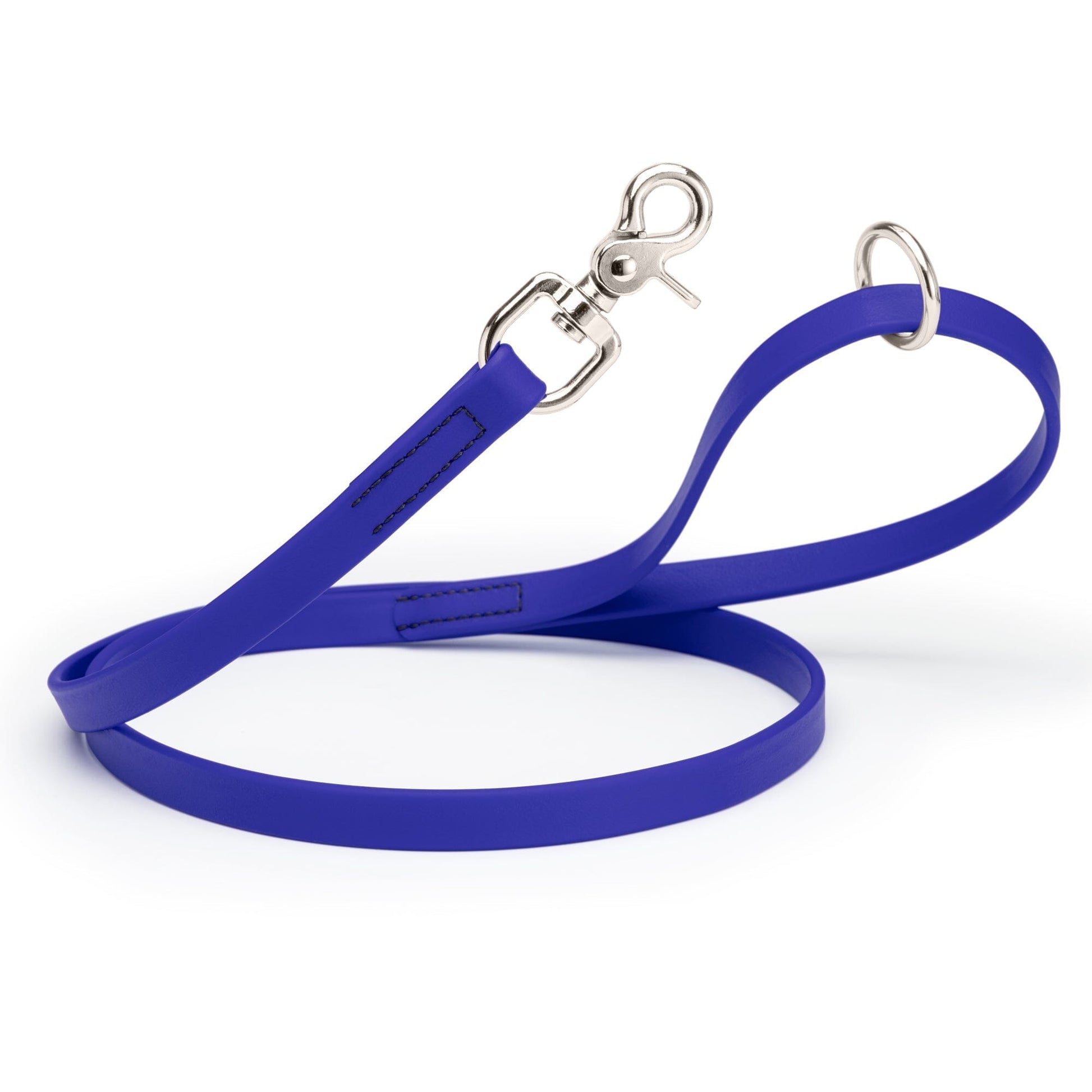 Biothane Dog Leash with Nickel Scissor Snap – 4 FT and 6 FT Blueberry Royal 3 4" Dog Leashes Dogline