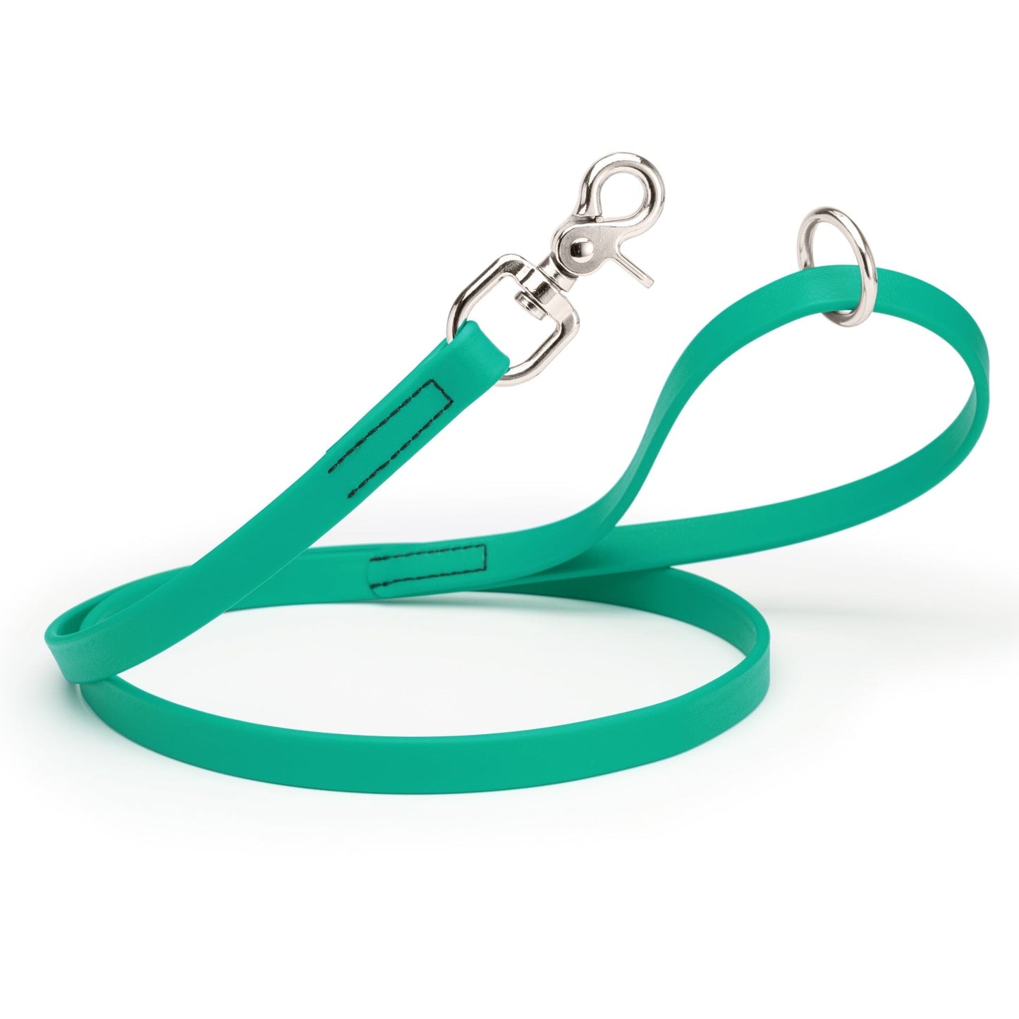 Biothane Dog Leash with Nickel Scissor Snap – 4 FT and 6 FT Teal 3 4" Dog Leashes Dogline